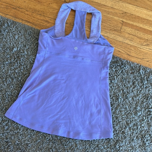 Lululemon Scoop Neck Tank Purple Size 4 - Picture 6 of 8